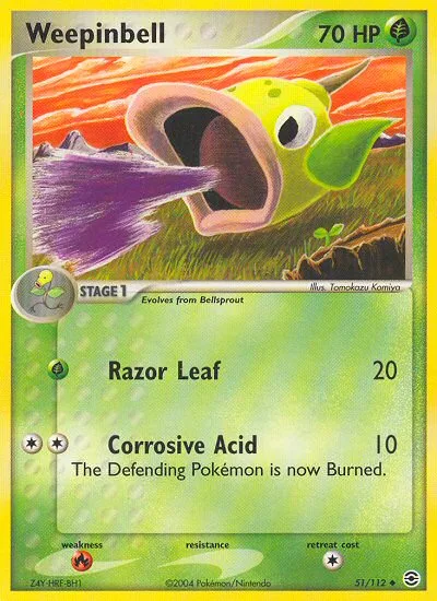 Weepinbell · FireRed & LeafGreen 51/112