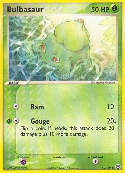 Bulbasaur · FireRed & LeafGreen 55/112