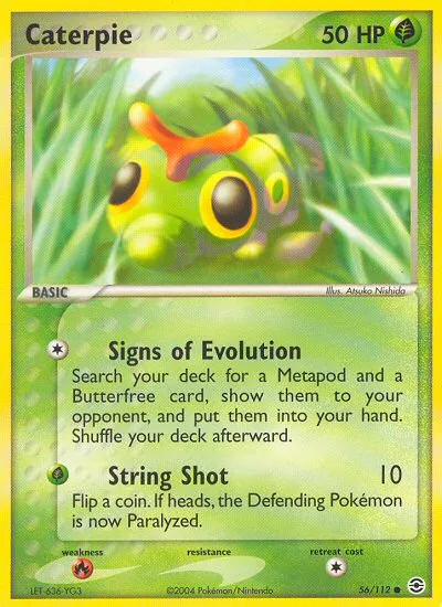 Caterpie · FireRed & LeafGreen 56/112