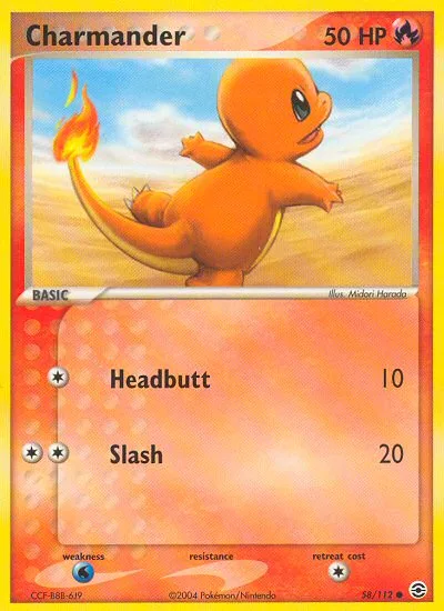 Charmander · FireRed & LeafGreen 58/112