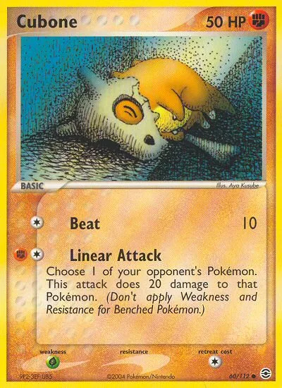 Cubone · FireRed & LeafGreen 60/112