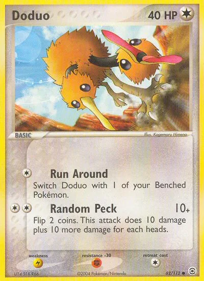 Doduo · FireRed & LeafGreen 62/112