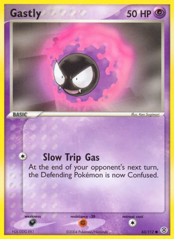 Gastly · FireRed & LeafGreen 63/112