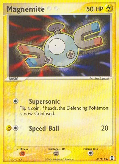 Magnemite · FireRed & LeafGreen 68/112