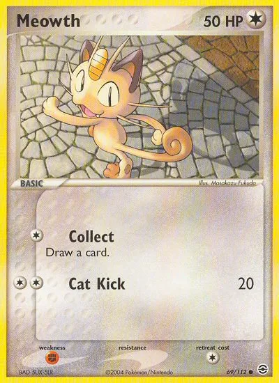 Meowth · FireRed & LeafGreen 69/112