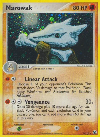 Marowak · FireRed & LeafGreen 7/112