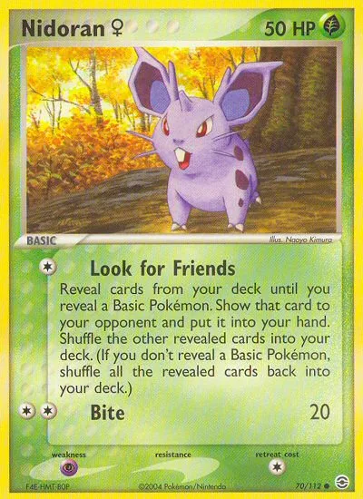 Nidoran♀ · FireRed & LeafGreen 70/112