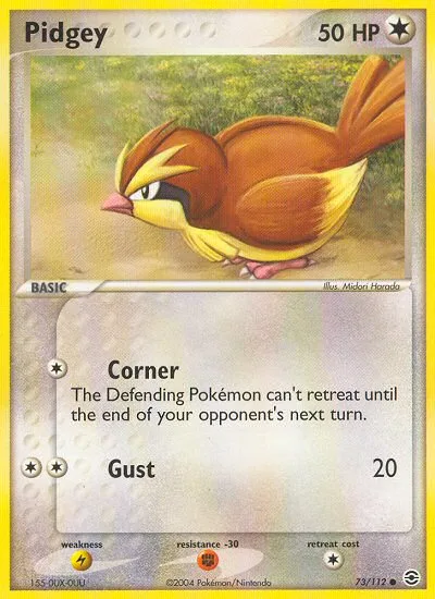 Pidgey · FireRed & LeafGreen 73/112