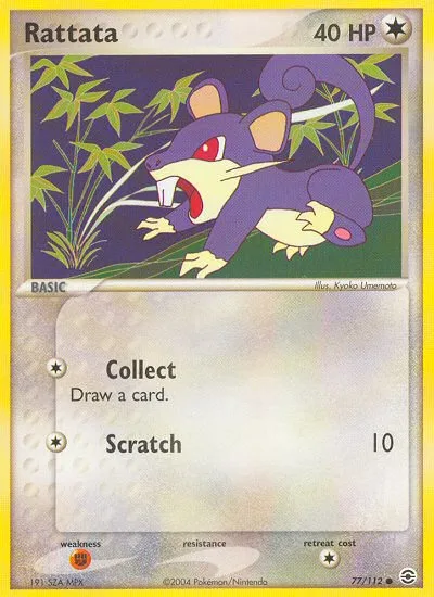 Rattata · FireRed & LeafGreen 77/112