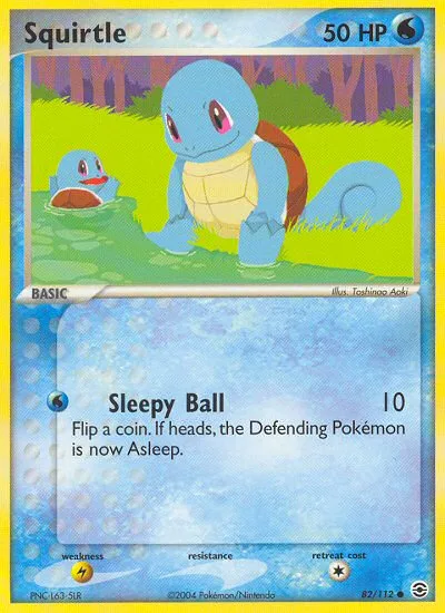 Squirtle · FireRed & LeafGreen 82/112