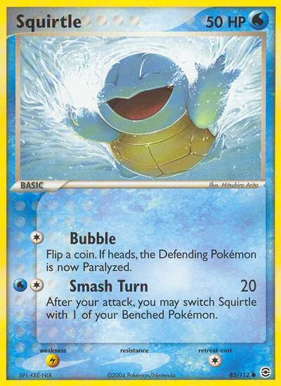 Squirtle · FireRed & LeafGreen 83/112