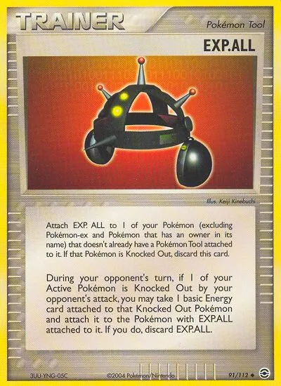 EXP. ALL · FireRed & LeafGreen 91/112