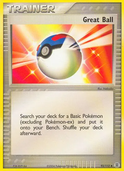 Great Ball · FireRed & LeafGreen 92/112