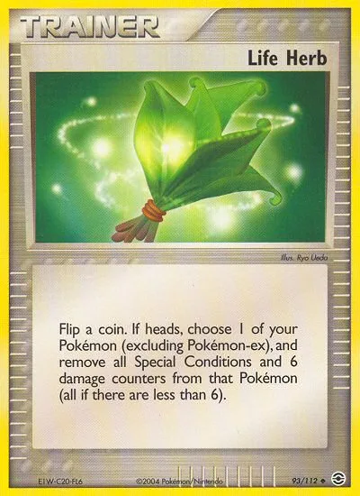 Life Herb · FireRed & LeafGreen 93/112