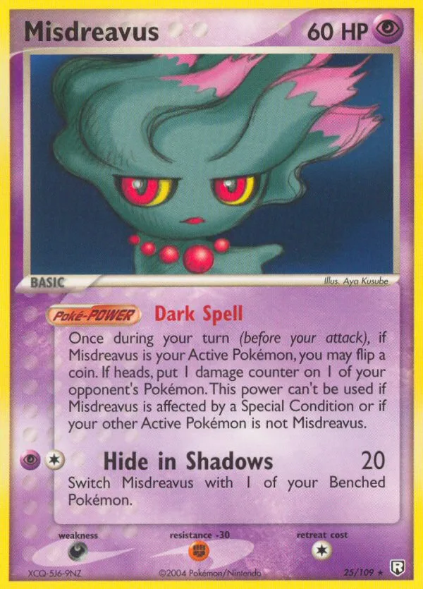 Misdreavus · Team Rocket Returns 25/109
