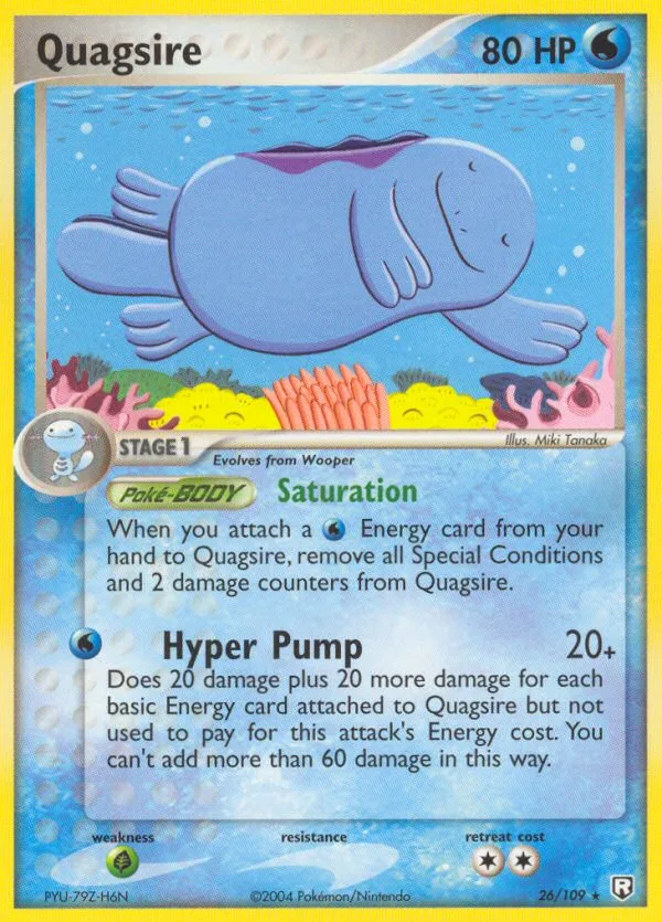 Quagsire · Team Rocket Returns 26/109