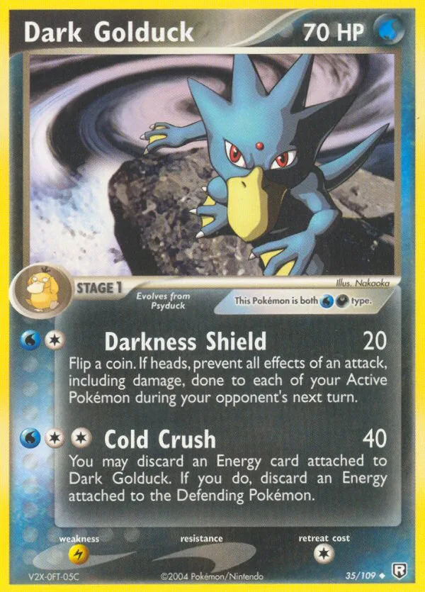 Dark Golduck · Team Rocket Returns 35/109