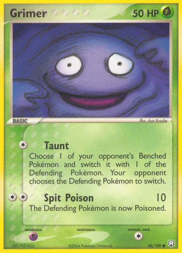 Grimer · Team Rocket Returns 56/109