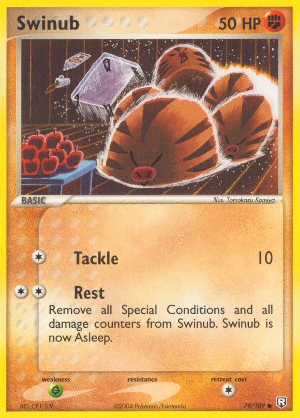 Swinub · Team Rocket Returns 79/109