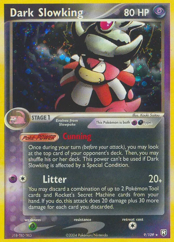 Dark Slowking · Team Rocket Returns 9/109
