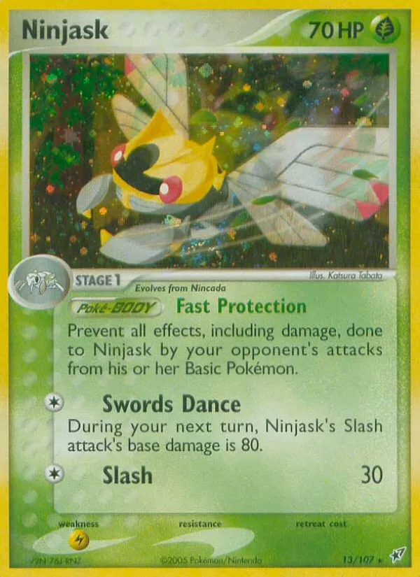 Ninjask · Deoxys 13/107