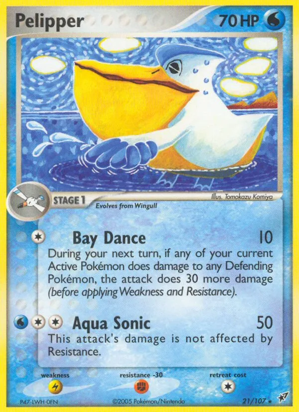Pelipper · Deoxys 21/107
