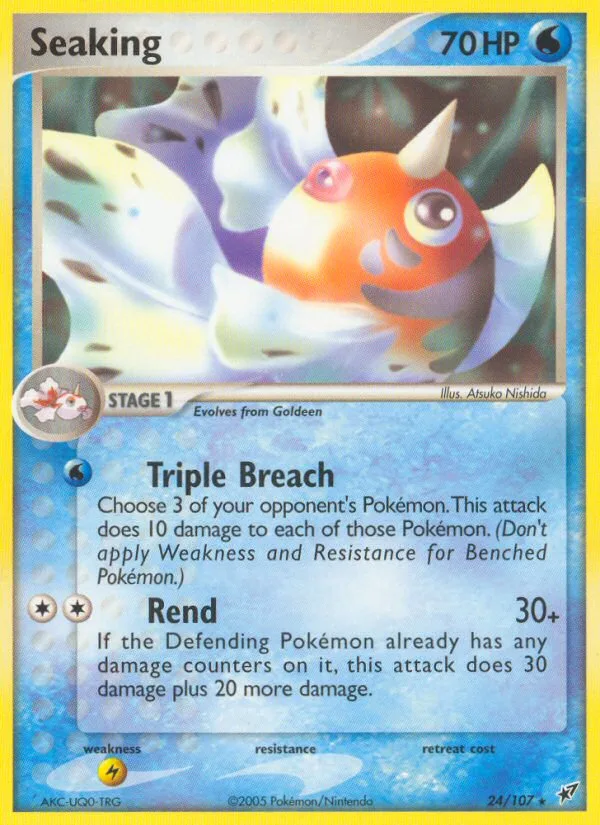Seaking · Deoxys 24/107