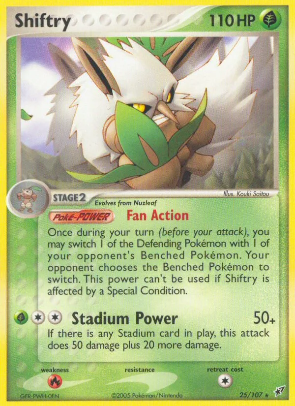 Shiftry · Deoxys 25/107