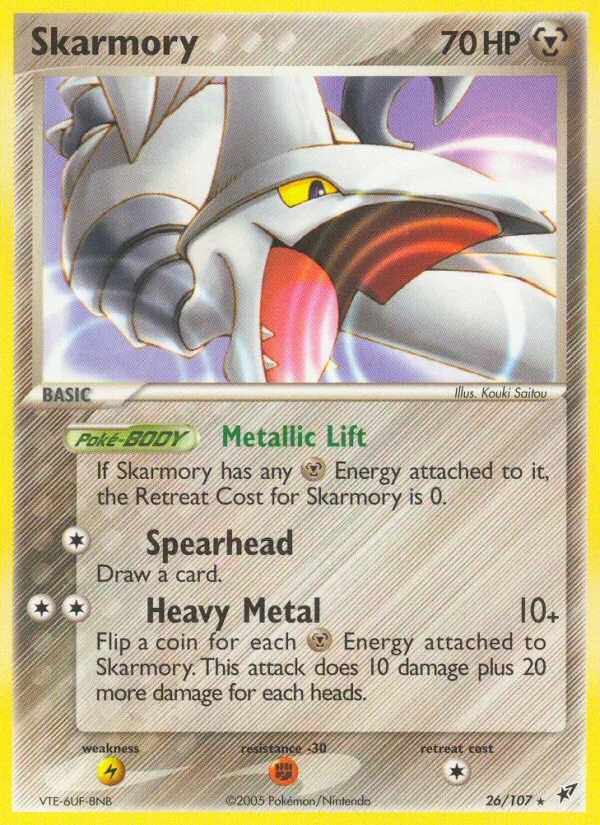 Skarmory · Deoxys 26/107