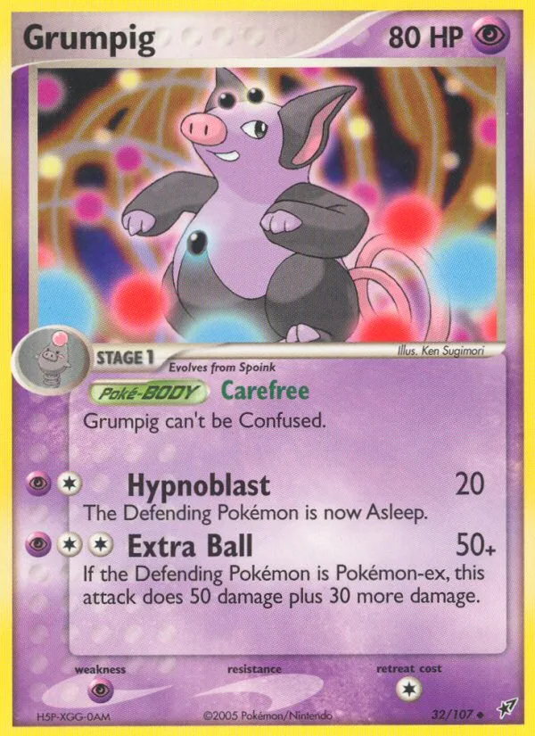 Grumpig · Deoxys 32/107