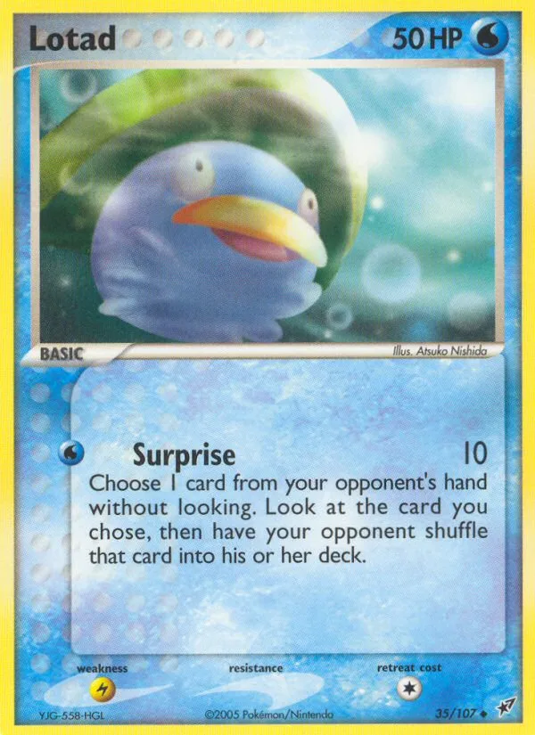 Lotad · Deoxys 35/107