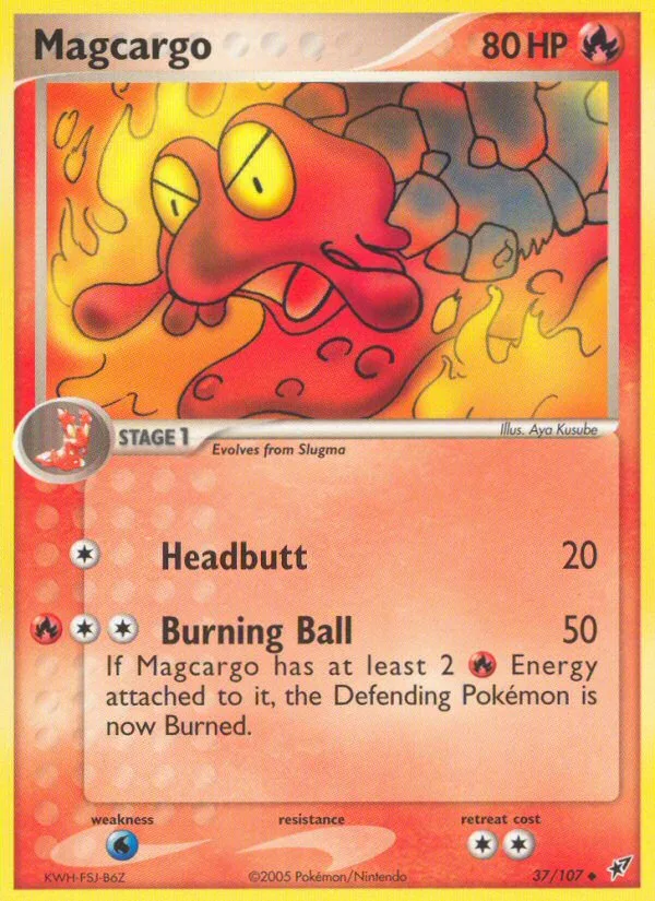 Magcargo · Deoxys 37/107