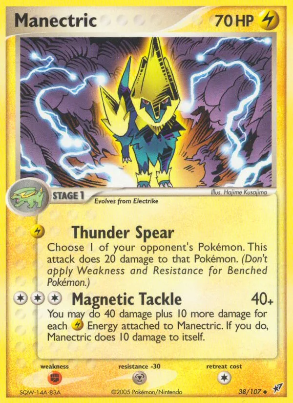 Manectric · Deoxys 38/107