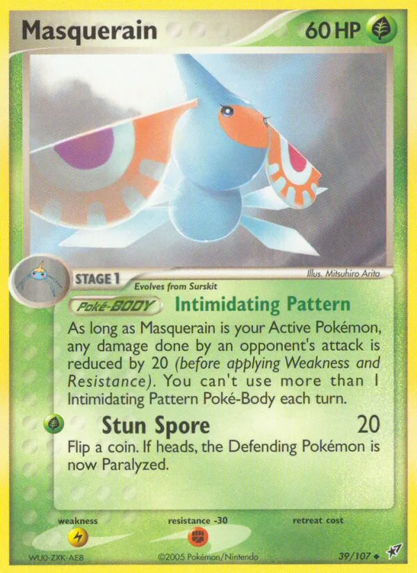 Masquerain · Deoxys 39/107