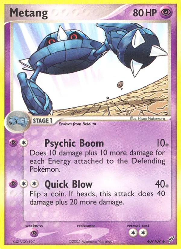 Metang · Deoxys 40/107