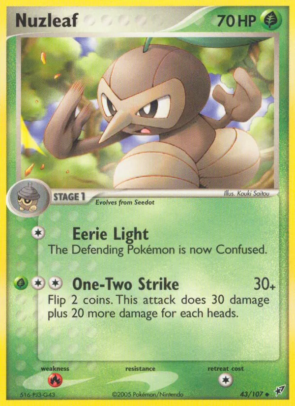 Nuzleaf · Deoxys 43/107