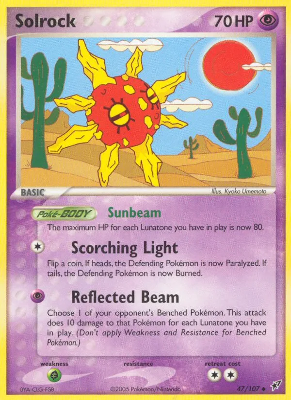 Solrock · Deoxys 47/107