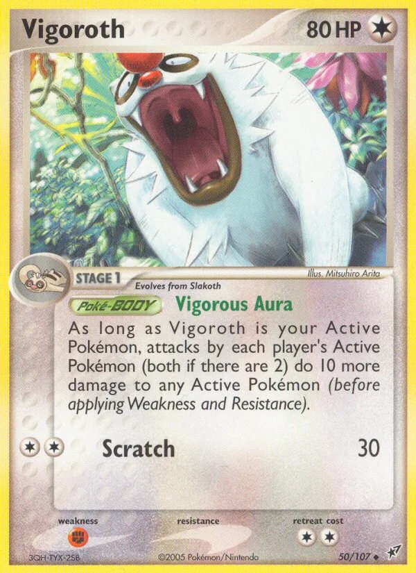 Vigoroth · Deoxys 50/107