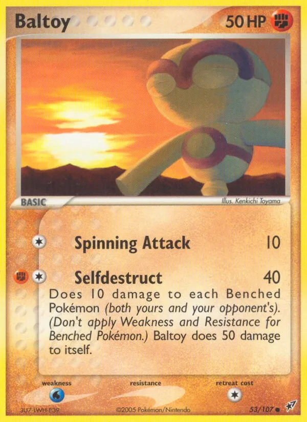 Baltoy · Deoxys 53/107