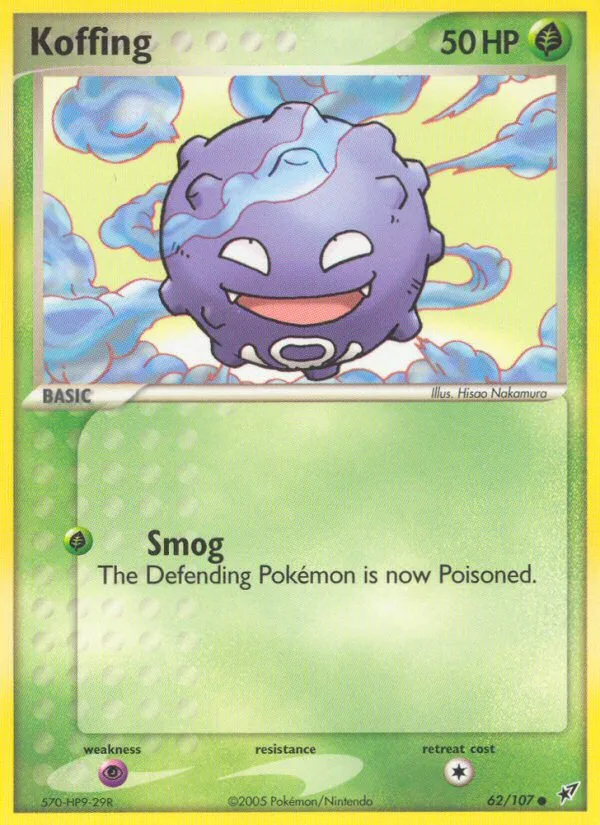 Koffing · Deoxys 62/107