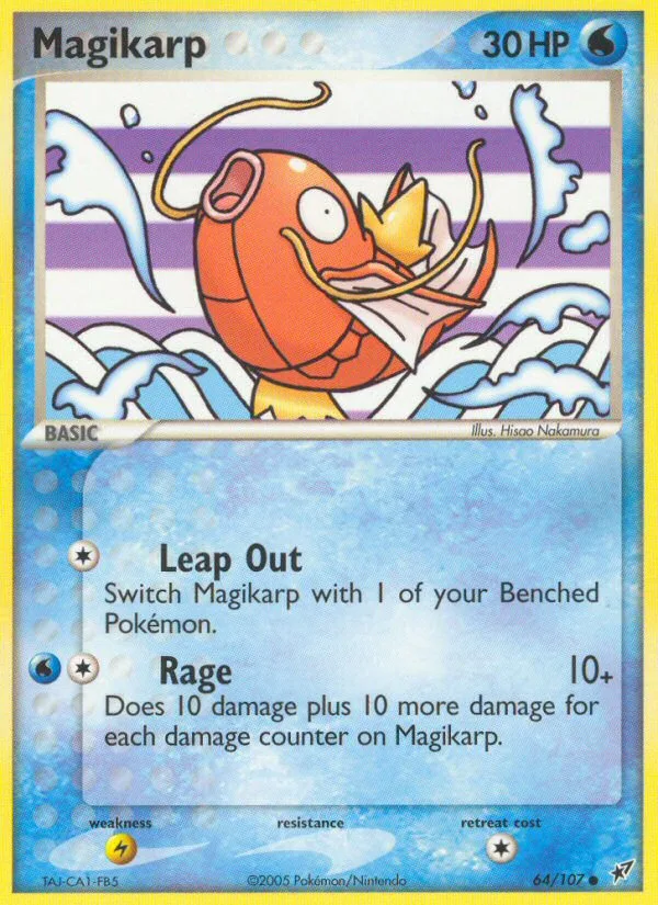 Magikarp · Deoxys 64/107
