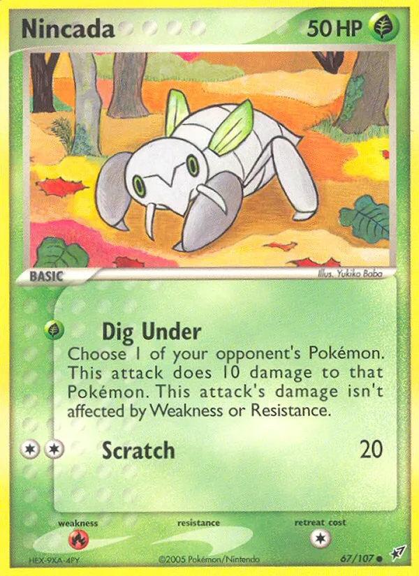 Nincada · Deoxys 67/107