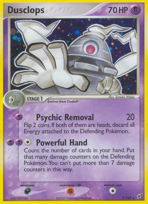 Dusclops · Deoxys 7/107