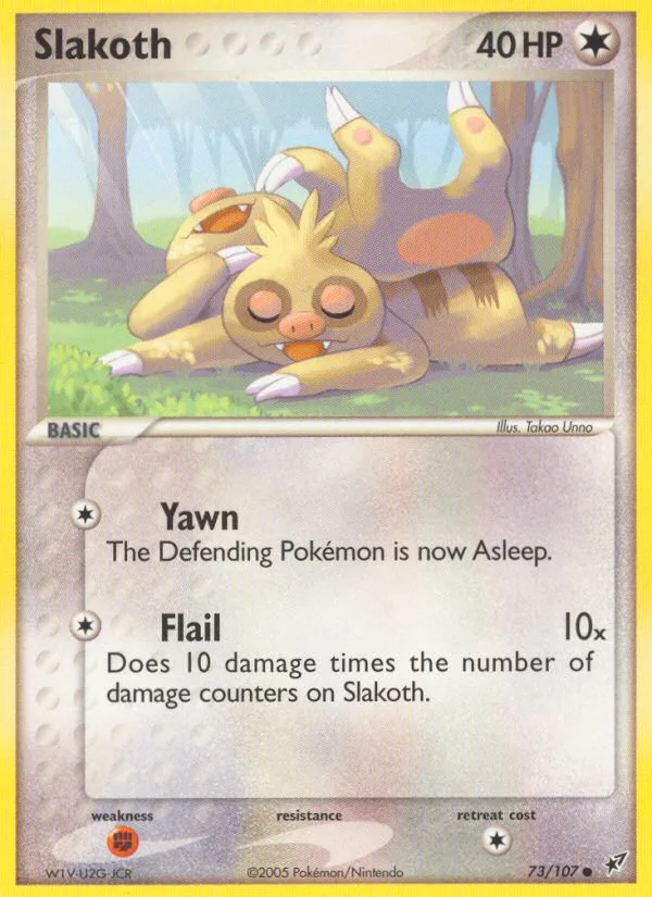 Slakoth · Deoxys 73/107