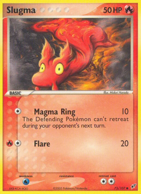 Slugma · Deoxys 75/107