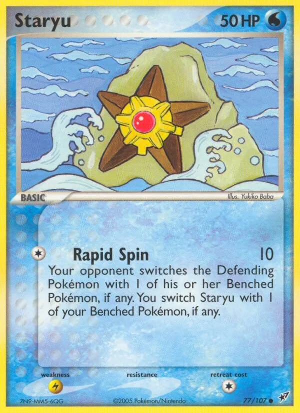 Staryu · Deoxys 77/107