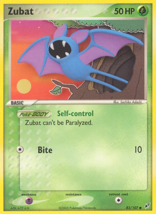 Zubat · Deoxys 83/107