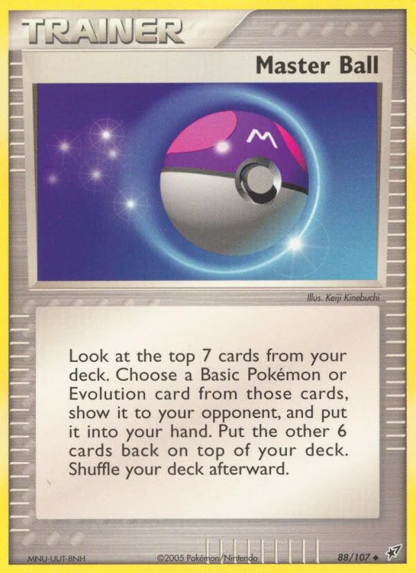 Master Ball · Deoxys 88/107