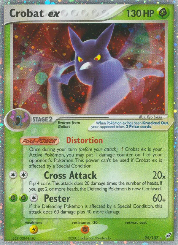 Crobat ex · Deoxys 96/107