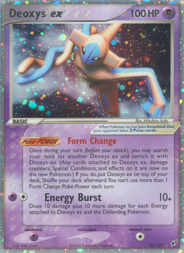 Deoxys ex · Deoxys 97/107